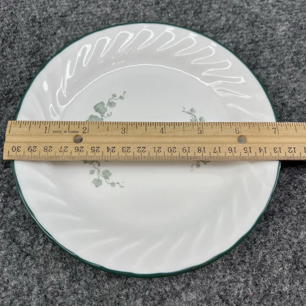 Corelle Callaway Green Ivy Corning Ware Swirl 7
